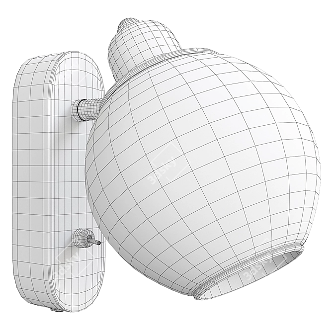 Lumionrita Pendant Light: Elegant and Modern 3D model image 2