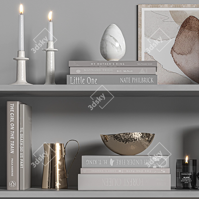 Elegant Decor Set - 2015 Version 3D model image 4