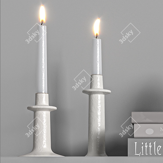 Elegant Decor Set - 2015 Version 3D model image 5