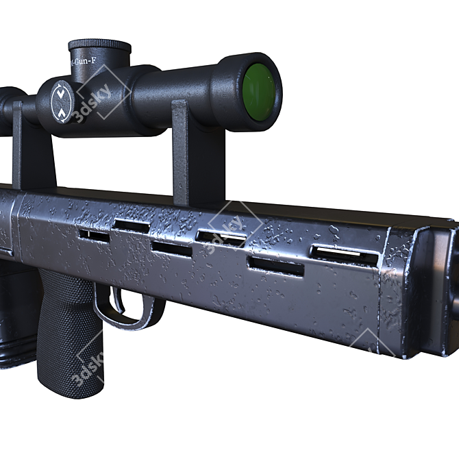 Versatile Gun M3 - 2016 Model 3D model image 2