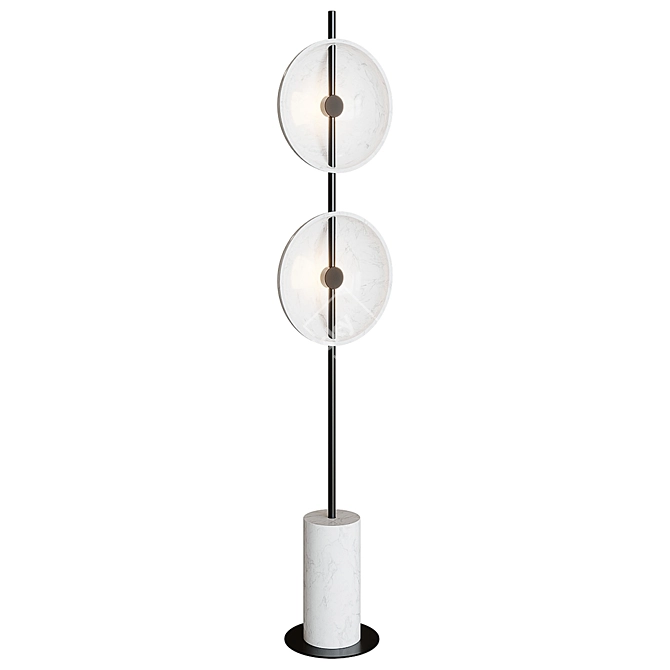 Wooddi Group Morison Floor Lamp 3D model image 1