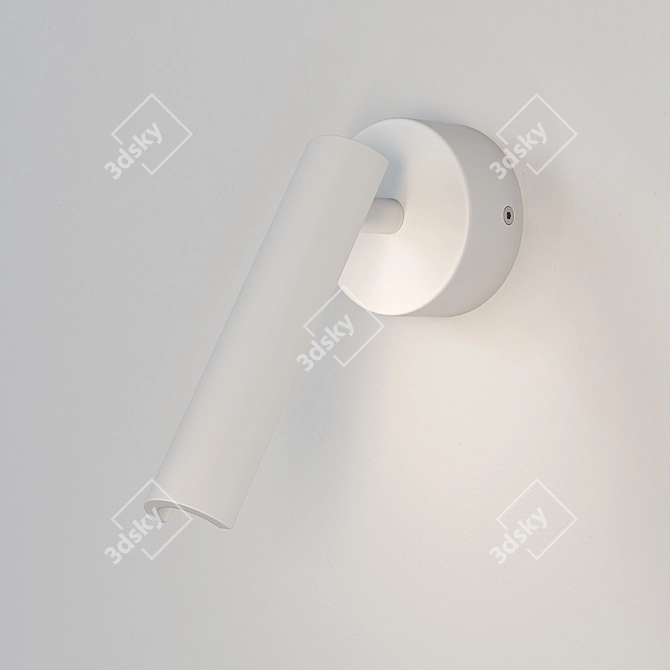 Title: Eurosvet LED Wall Lamp: Modern, Sleek, and Efficient 3D model image 4