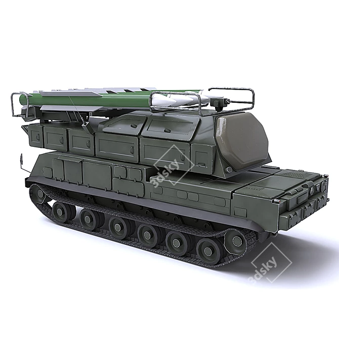 Buk M2 3D Model | Vray Textures 3D model image 1