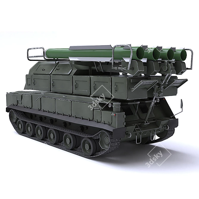 Buk M2 3D Model | Vray Textures 3D model image 2