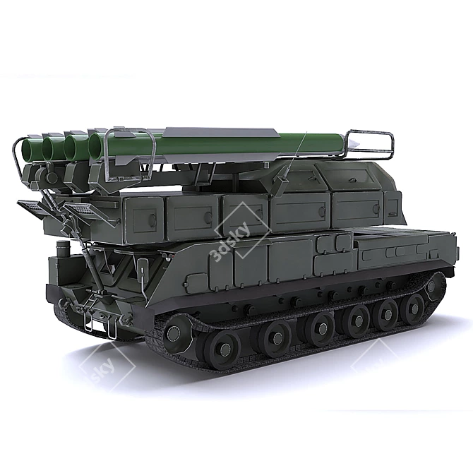 Buk M2 3D Model | Vray Textures 3D model image 3