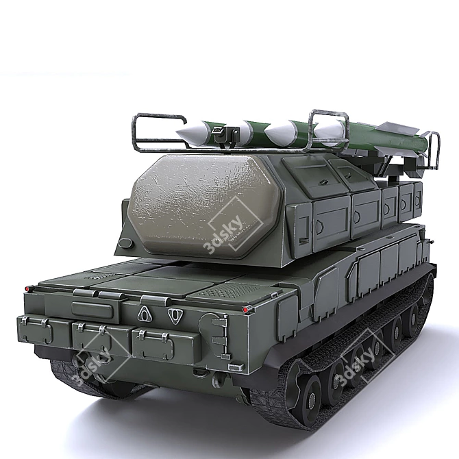 Buk M2 3D Model | Vray Textures 3D model image 4