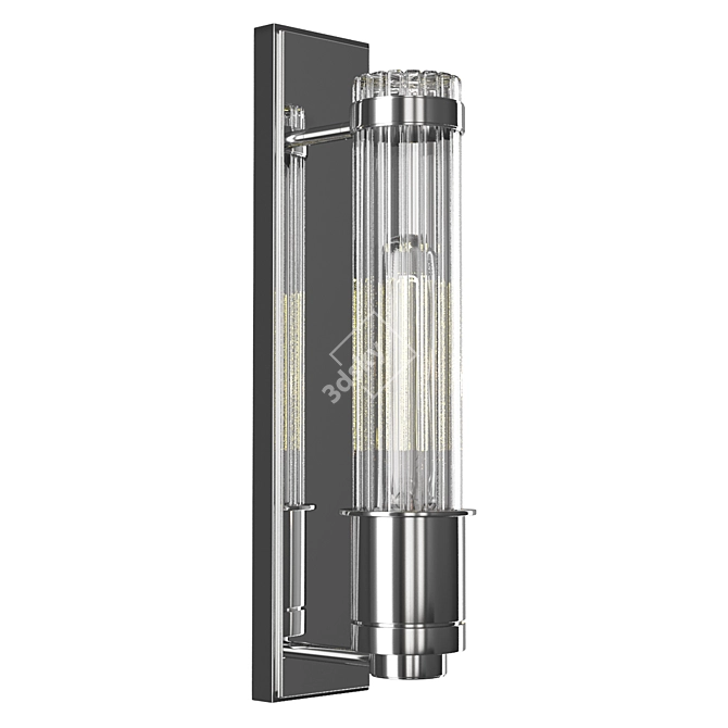 Elegant Bathroom Wall Sconce by Elstead Lighting 3D model image 1