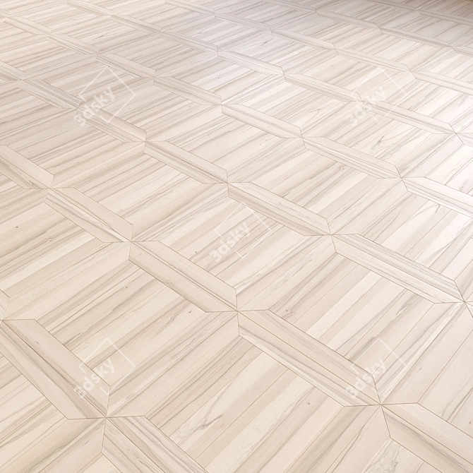 Premium Parquet Laminate 3D model image 3