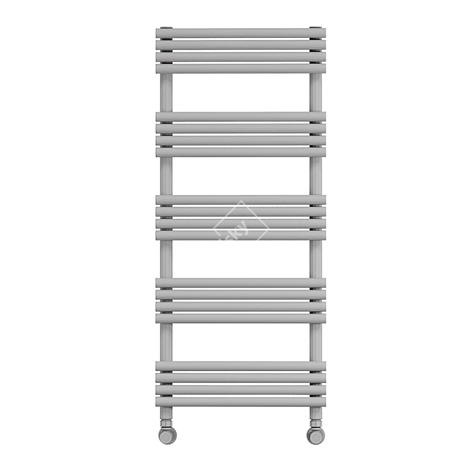 Sandy Water Heated Towel Rail 3D model image 2