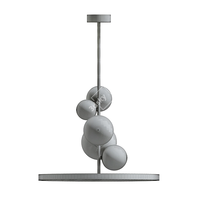 Modern IONA B Pendant Light 3D model image 3