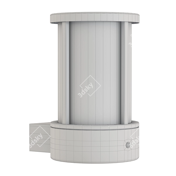 LORI Outdoor Wall Light - Durable & Stylish 3D model image 2