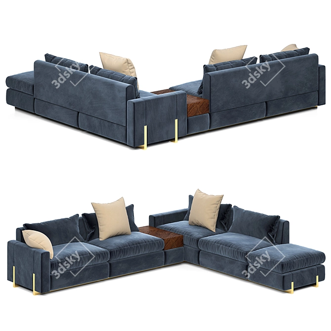 Modular Mario Sofa 3D model image 2