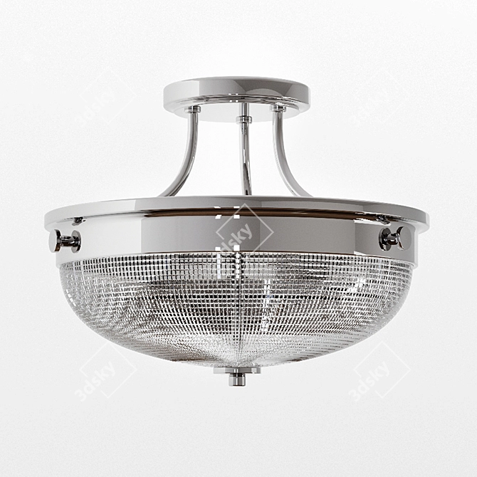 Quoizel Mantle Ceiling Lamp 3D model image 1