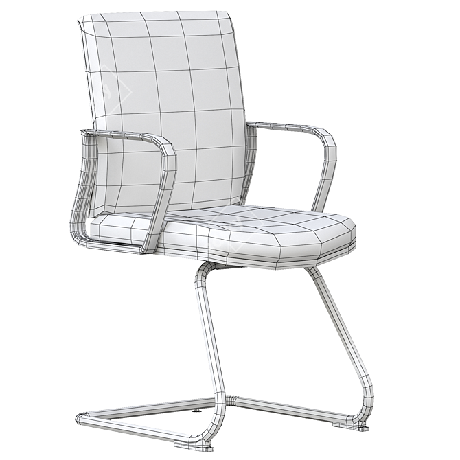 ECOS SBM 9505 Office Chair 3D model image 7