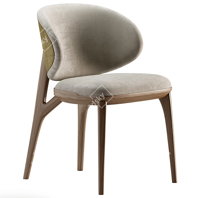 Pinnacle Dining Chair: Modern Design 3D model image 1