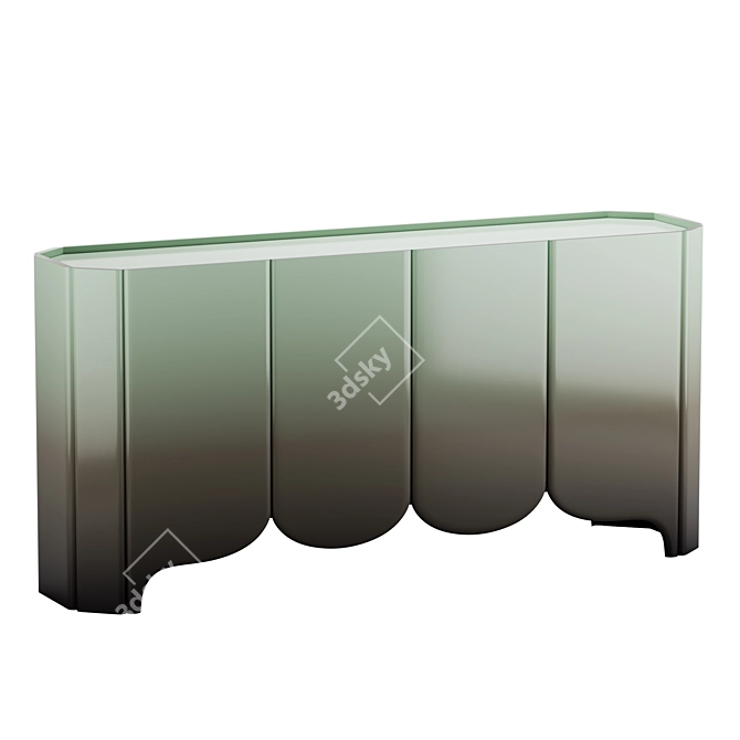 Modern Elegance: Enne Sideboard by Scapin 3D model image 1