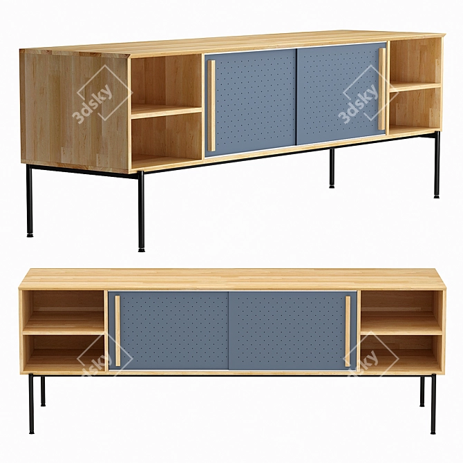 URIBITARTE TV Stand - Contemporary Design 3D model image 1