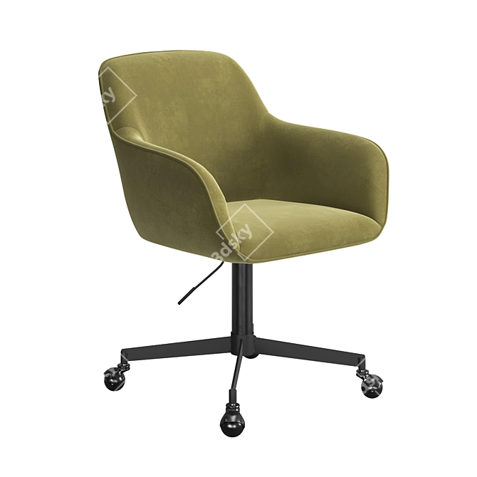 Sylvia Ergonomic Office Chair 3D model image 1