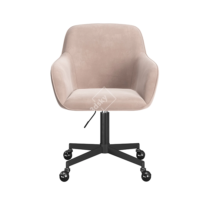 Sylvia Ergonomic Office Chair 3D model image 4