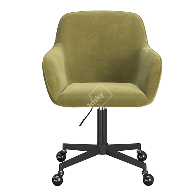 Sylvia Ergonomic Office Chair 3D model image 10