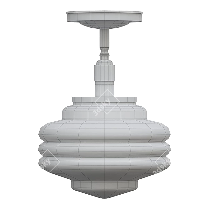 Vintage Brick Lighting 3D model image 2