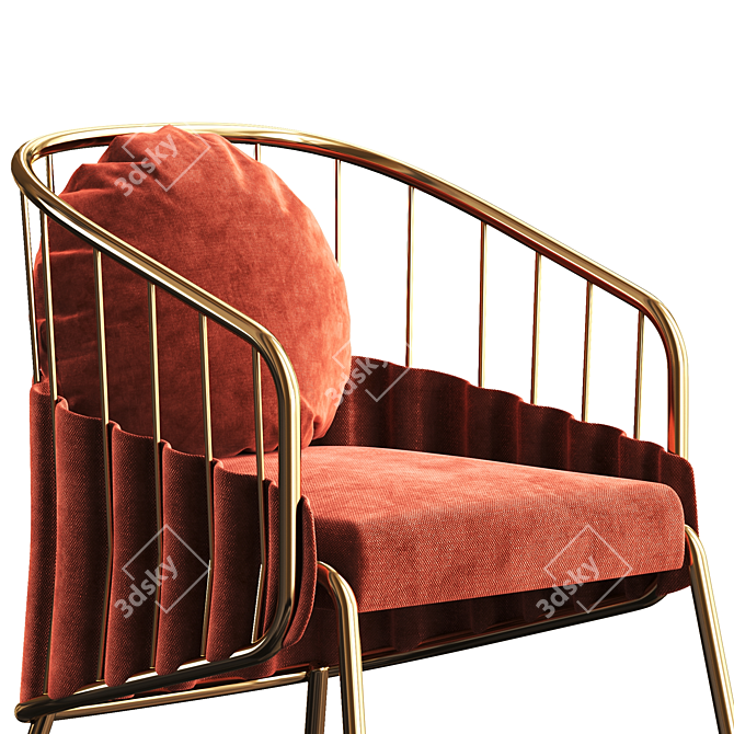 Modern AVE YOSO Lima Chair 3D model image 5