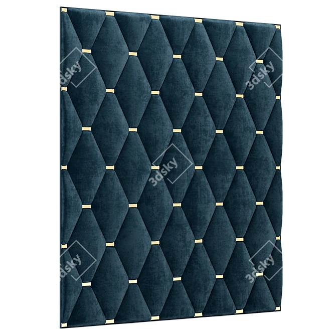 Elegance in Panels 3D model image 1