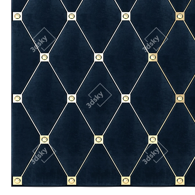 Elegant Accent: Decorative Panel 12 3D model image 2