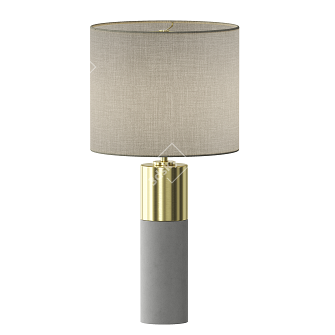 Elegant Illumination: Inlight Table Lamp 3D model image 1