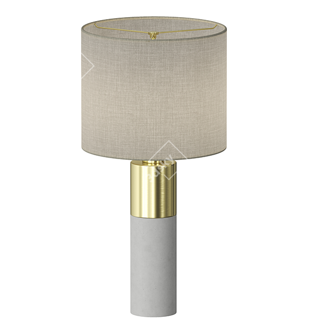 Elegant Illumination: Inlight Table Lamp 3D model image 2