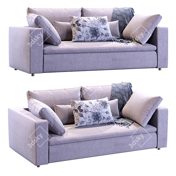 Modular Harmony Sofa 3D model image 2