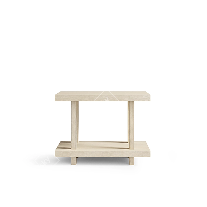 Customizable Wood Veneer Furniture 3D model image 2