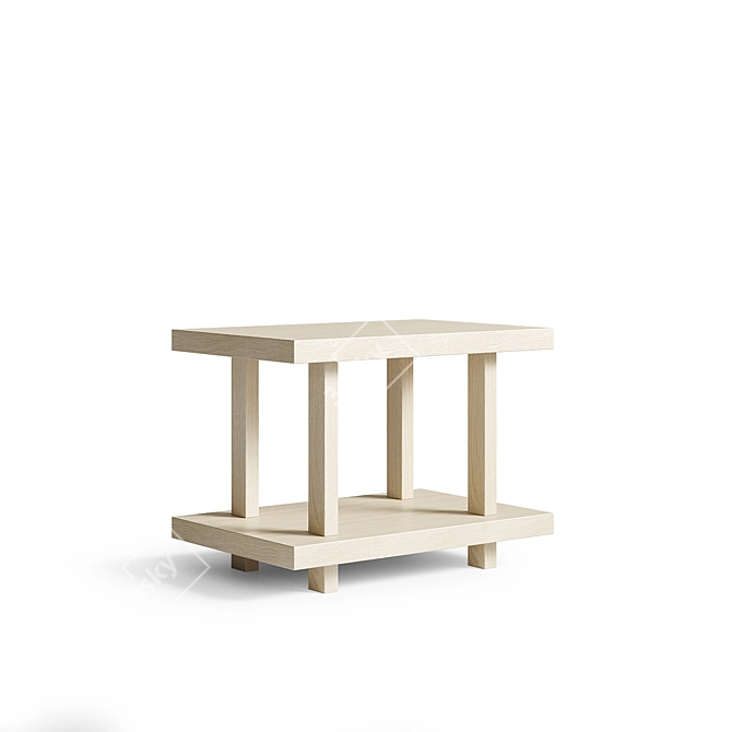 Customizable Wood Veneer Furniture 3D model image 4