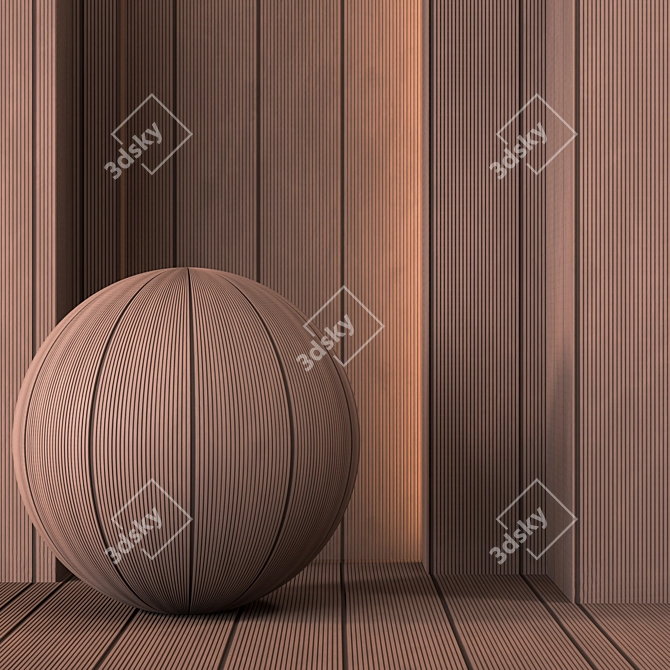 3 WPC 4K Textures (3 Color) - Seamless 3D model image 3