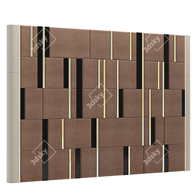 Elegant Panel 15: Enhance Your Decor 3D model image 1