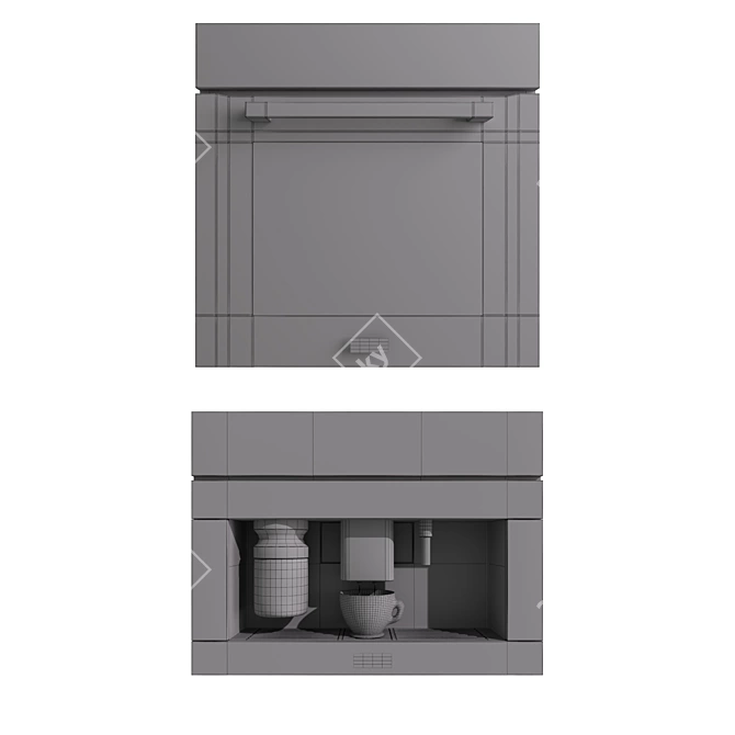 Miele Collection: Elegant & Efficient Appliances 3D model image 6