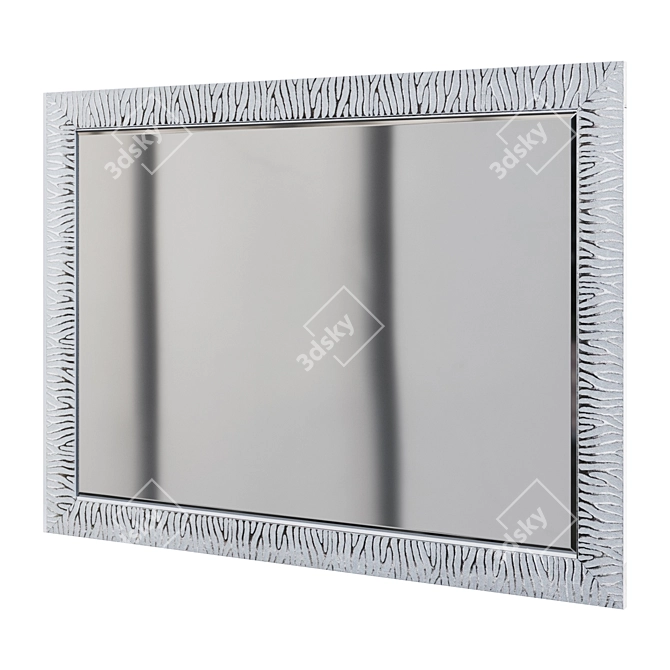 Elegant Reflection: Frame 5635 Mirror 3D model image 1