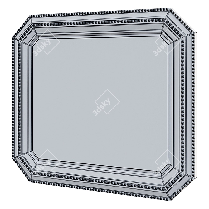 1032M Mirror in Frame 56x64cm 3D model image 2