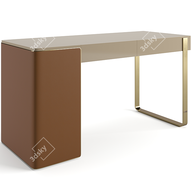 Luxury Fendi Icon Console: Elegant Design 3D model image 4