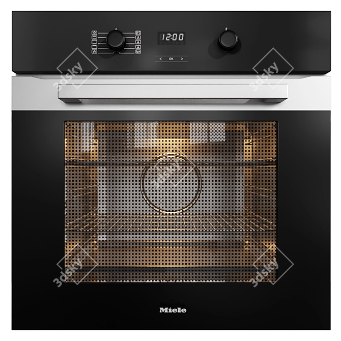 Miele Collection Oven & Microwave 3D model image 3