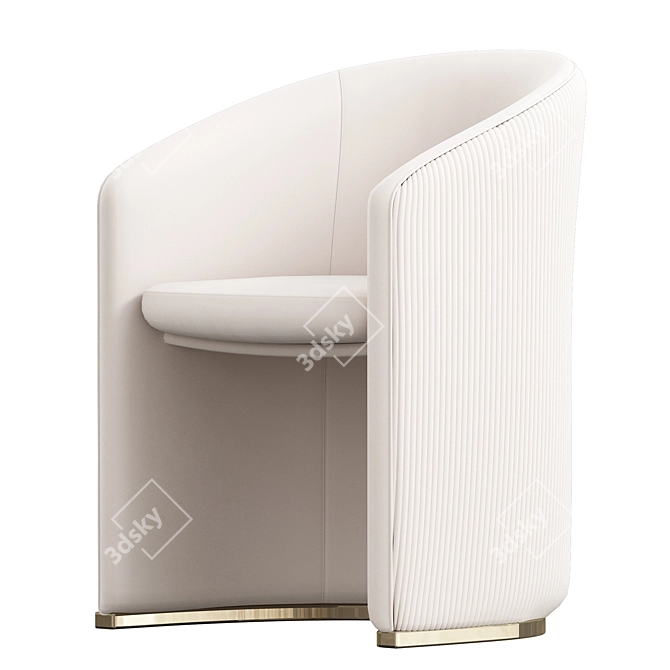 Contemporary Carmen Armchair - Visionnaire Home 3D model image 3