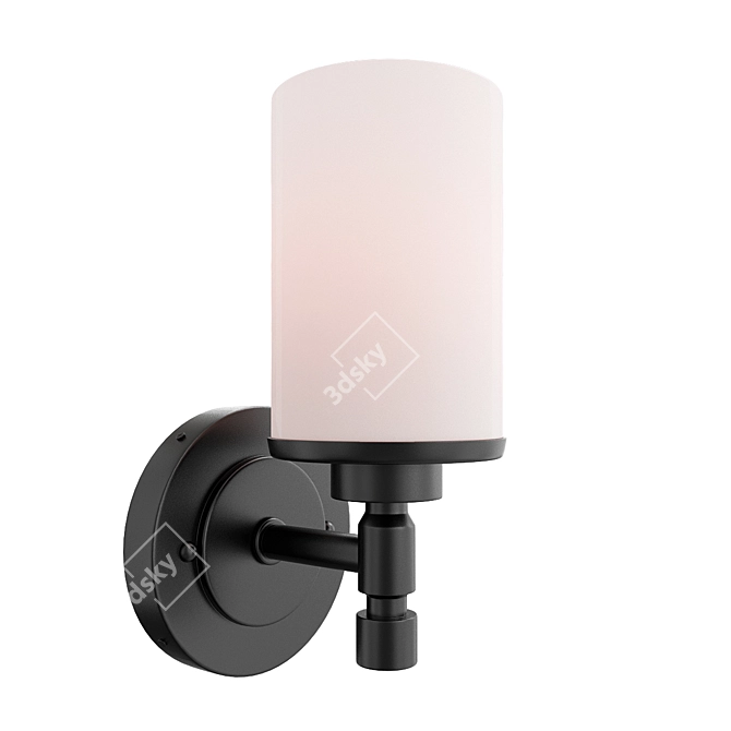 Oil Rubbed Bronze Vanity Light 3D model image 1