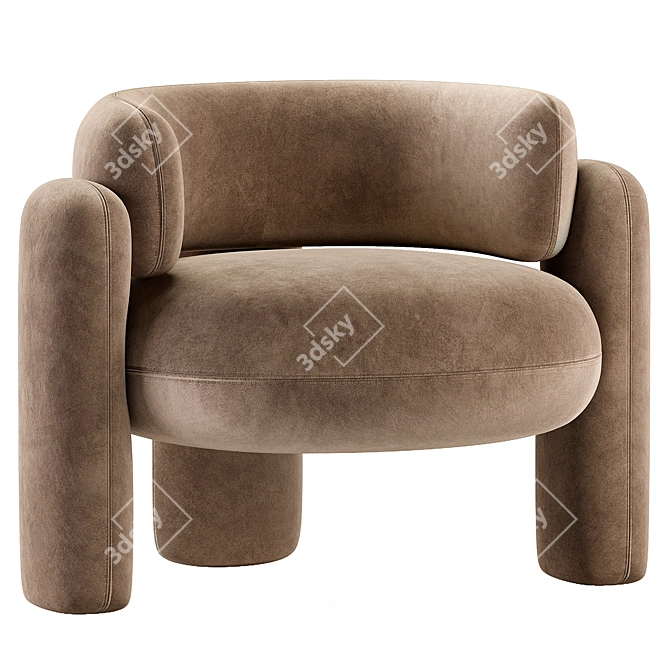 Royal Stranger Embrace Chair 3D model image 1