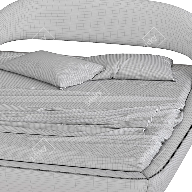 Dreamy Slumber Bed 3D model image 4