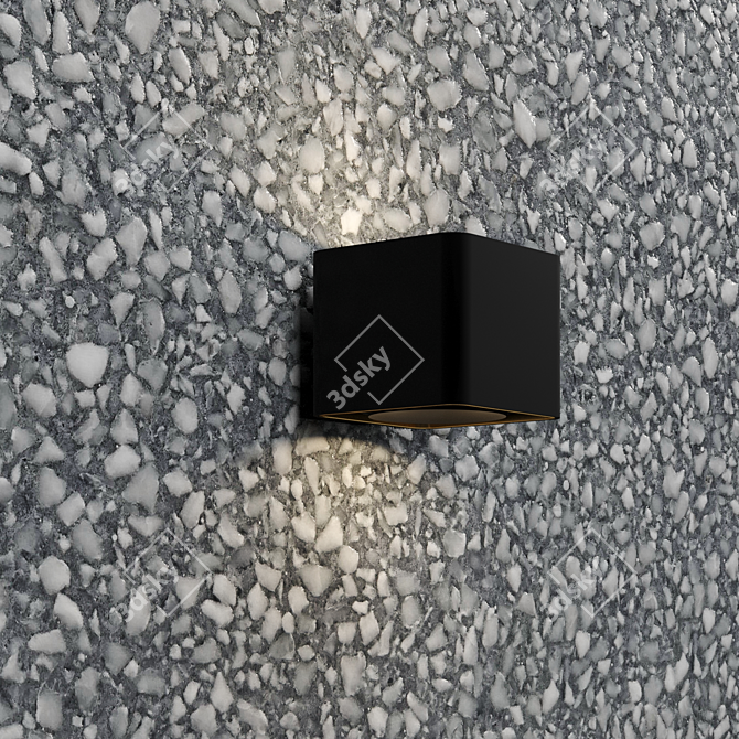 PBR Terrazzo Marble: High-Quality Seamless Material 3D model image 2