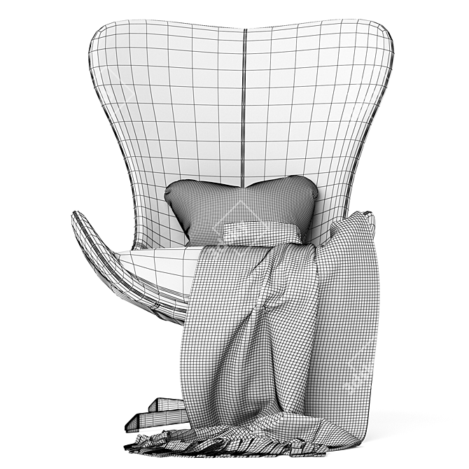 RelaxMax Armchair 3D model image 5