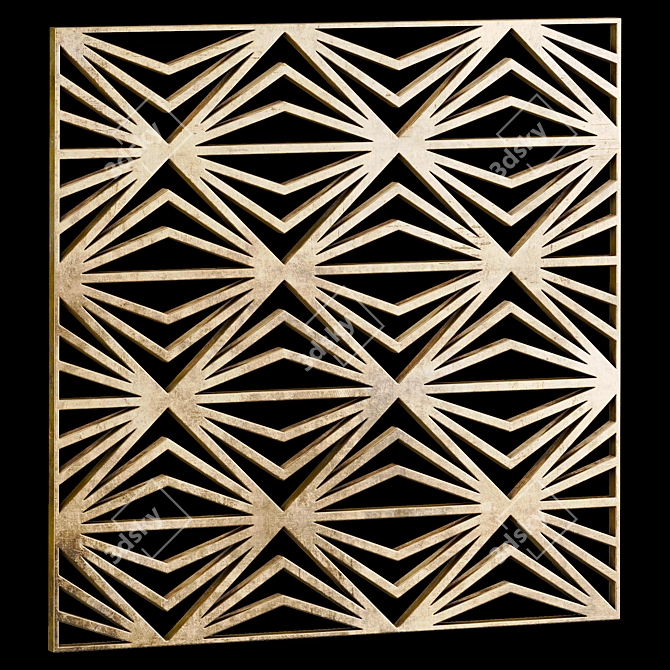 Square Decorative Panels: Set of 25 3D model image 4