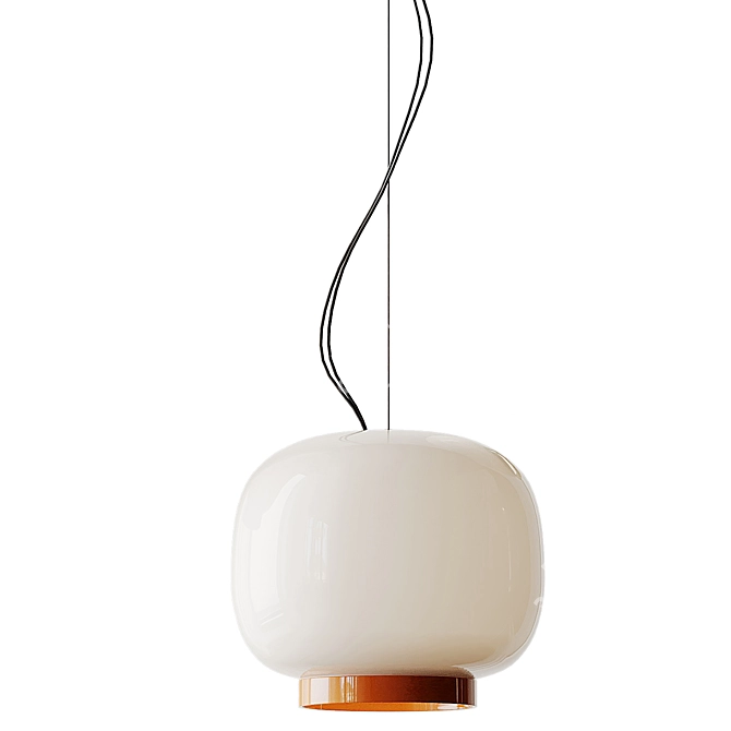 Foscarini Chouchin Reverse 3 Pendant: Stylish Ceiling Lighting 3D model image 2