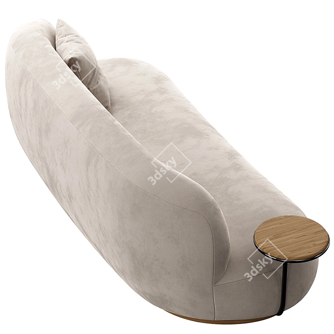 Pierre L Sofa | 200x87x76 cm 3D model image 5