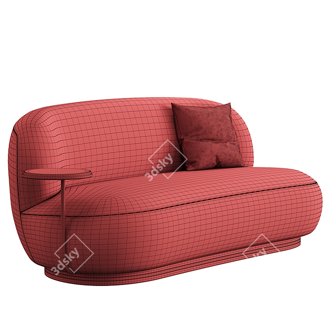 Pierre L Sofa | 200x87x76 cm 3D model image 6